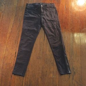 BDG Black Moto Style Pants Sz 28